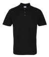 PR610 Stud Polo Black colour image
